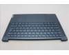 Lenovo 5CB1L40703 C-Abdeckung mit Tastatur, Schweiz, Aquamarinblau, ohne Puresight-Logo