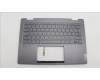Lenovo 5CB1L40832 C-Abdeckung mit Tastatur, Spanisch, Sturmgrau, Ohne_Fingerabdruckscanner
