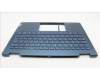 Lenovo 5CB1L40858 C-Abdeckung mit Tastatur, Deutsch, Aquamarinblau, Ohne_Fingerabdruckscanner