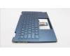 Lenovo 5CB1L40862 C-Abdeckung mit Tastatur, Russisch, Aquamarinblau, Ohne_Fingerabdruckscanner