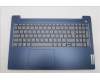 Lenovo 5CB1L45578 C-Abdeckung mit Tastatur, Italienisch, tiefblau, Hintergrundbeleuchtung, Fingerabdruckleser