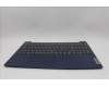 Lenovo 5CB1L45582 C-Abdeckung mit Tastatur, Skandinavien, tiefblau, Hintergrundbeleuchtung, Fingerabdruck