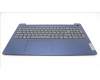 Lenovo 5CB1L45597 C-Abdeckung mit Tastatur, Spanisch, tiefblau, Ohne_Hintergrundbeleuchtung, Fingerabdruckleser