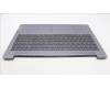 Lenovo 5CB1L45713 C-Abdeckung mit Tastatur, Belgisch, arktisgrau, Hintergrundbeleuchtung, GB
