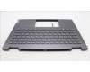 Lenovo 5CB1L48315 C-Cover with keyboard, Ukraine, Storm Grey, Non-Fingerprint, US