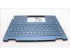 Lenovo 5CB1L48329 C-Abdeckung mit Tastatur, Portugiesisch, Aquamarinblau, Ohne_Fingerabdruckscanner
