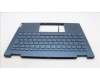 Lenovo 5CB1L48331 C-Abdeckung mit Tastatur, Slowenisch, Aquamarinblau, Ohne_Fingerabdruckscanner