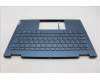 Lenovo 5CB1L48332 C-Abdeckung mit Tastatur, Spanisch, Aquamarinblau, Ohne_Fingerabdruckscanner
