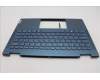 Lenovo 5CB1L48338 C-Abdeckung mit Tastatur, Englisch (US, Euro), Aquamarinblau, Ohne_Fingerabdruckscanner