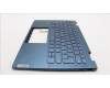 Lenovo 5CB1L48341 C-Abdeckung mit Tastatur, Bulgarisch, aquamarinblau, Ohne Fingerabdruck, GB