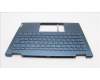 Lenovo 5CB1L48343 C-Cover with keyboard,Belgian,Tidal Teal,Non_Fingerprint