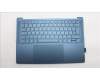 Lenovo 5CB1L49558 C-Abdeckung mit Tastatur, Belgisch, aquamarinblau, GB