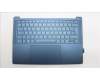 Lenovo 5CB1L49764 C-Abdeckung mit Tastatur, Skandinavien, Aquamarinblau