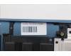 Lenovo 5CB1L50344 C-Abdeckung mit Tastatur, Portugiesisch, Aquamarinblau, Ohne Puresight-Logo
