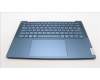 Lenovo 5CB1L50353 C-Abdeckung mit Tastatur, Schweiz, Aquamarinblau, Puresight-Logo