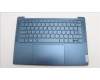 Lenovo 5CB1L50360 C-Abdeckung mit Tastatur, Englisch (GB), Aquamarinblau, Ohne Puresight-Logo