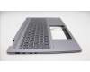 Lenovo 5CB1L50393 C-Abdeckung mit Tastatur, Englisch (US, Euro), arktisgrau, Fingerabdruckleser