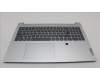Lenovo 5CB1L50451 C-Abdeckung mit Tastatur, Englisch (GB), Wolkengrau, Hintergrundbeleuchtung, Fingerabdruckleser