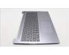 Lenovo 5CB1L50991 C-Abdeckung mit Tastatur, Deutsch, arktisgrau, Hintergrundbeleuchtung, Fingerabdruckleser