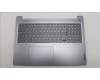 Lenovo 5CB1L51001 C-Abdeckung mit Tastatur, Skandinavien, Arktisgrau, Hintergrundbeleuchtung, Fingerabdruck