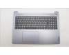 Lenovo 5CB1L52287 C-Abdeckung mit Tastatur, Italienisch, arktisgrau, Ohne_Hintergrundbeleuchtung, Fingerabdruckleser