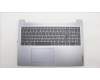 Lenovo 5CB1L53346 C-Abdeckung mit Tastatur, Italienisch, arktisgrau, Ohne_Hintergrundbeleuchtung, Ohne_Fingerabdruckscanner