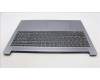 Lenovo 5CB1L53361 C-Abdeckung mit Tastatur, Hebräisch, arktisgrau, Ohne_Hintergrundbeleuchtung, Ohne_Fingerabdruckscanner
