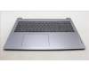 Lenovo 5CB1L53364 C-Abdeckung mit Tastatur, Belgisch, arktisgrau, Ohne Hintergrundbeleuchtung, Ohne Fingerabdruck, GB