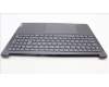 Lenovo 5CB1L55130 C-Abdeckung mit Tastatur, Skandinavien, sturmgrau