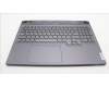 Lenovo 5CB1L56015 C-Abdeckung mit Tastatur, Russisch, Sturmgrau, Hintergrundbeleuchtung