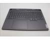 Lenovo 5CB1L56035 C-Abdeckung mit Tastatur, Schweiz, Sturmgrau, Hintergrundbeleuchtung