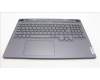Lenovo 5CB1L56040 C-Abdeckung mit Tastatur, Ukraine, sturmgrau, Hintergrundbeleuchtung