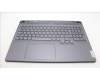 Lenovo 5CB1L58760 C-Abdeckung mit Tastatur, Spanisch, sturmgrau, RGB-Hintergrundbel.