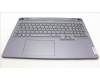Lenovo 5CB1L58762 C-Abdeckung mit Tastatur, Portugiesisch, sturmgrau, RGB-Hintergrundbel.