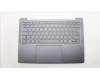 Lenovo 5CB1L60171 C-Abdeckung mit Tastatur, Belgisch, sturmgrau, Ohne Fingerabdruck, GB