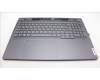 Lenovo 5CB1L68948 C-Abdeckung mit Tastatur, Italienisch, Sturmgrau, Hintergrundbeleuchtung, Fingerabdruck