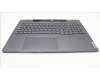 Lenovo 5CB1L68956 C-Cover with keyboard,Spanish,Storm Grey,Backlight,Fingerprint