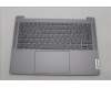 Lenovo 5CB1L72129 C-Abdeckung mit Tastatur, Belgisch, arktisgrau, GB
