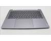 Lenovo 5CB1L72157 C-Abdeckung mit Tastatur, Englisch (GB), arktisgrau