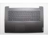 Lenovo 5CB1L74852 C-Cover with keyboard, Portuguese, Iron Grey, FingerPrint, UK