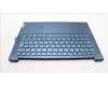 Lenovo 5CB1L80222 C-Abdeckung mit Tastatur, Skandinavien, Aquamarinblau