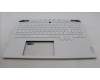 Lenovo 5CB1L83647 C-Cover with keyboard,Spanish,White,RGB Backlight