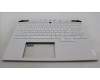Lenovo 5CB1L83665 C-Cover with keyboard, Ukraine, White, RGB Backlight, US