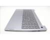 Lenovo 5CB1L99493 C-Cover with keyboard, Nordic, Arctic Grey, Backlight, Fingerprint, UK