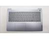 Lenovo 5CB1L99502 C-Cover with keyboard, UK English, Arctic Grey, Backlight, Fingerprint, UK