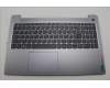 Lenovo 5CB1M23516 C-Cover with keyboard, Portuguese, Arctic Grey, Non-Backlight, Fingerprint, UK