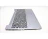 Lenovo 5CB1M23524 C-Cover with keyboard, Arabic, Arctic Grey, Non-Backlight, Fingerprint, US