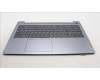 Lenovo 5CB1M23530 C-Cover with keyboard, Belgian, Arctic Grey, Non-Backlight, Fingerprint, UK