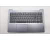 Lenovo 5CB1M24350 C-Cover with keyboard, Hebrew, Arctic Grey, Non-Backlight, US