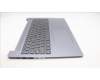 Lenovo 5CB1M45200 C-Cover with keyboard, Belgian, Arctic Grey, Backlight, Fingerprint, UK